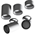 Xal Move It 45 Ceiling Lamp 3D model small image 4