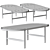 Sleek Modern Babel D Table 3D model small image 3