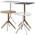 Modern Square Comte Table Design 3D model small image 1