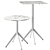 Modern Square Comte Table Design 3D model small image 3