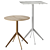Modern Square Comte Table Design 3D model small image 5