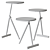 Minimalist Koji Table 3 Colors 3D model small image 3