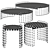 Modern Harpe Table by Bonaldo 3D model small image 3