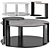Modern Minimalist Nix Table Italy 3D model small image 1