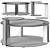 Modern Minimalist Nix Table Italy 3D model small image 4