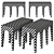 Scandinavian Style Bow Bench, 101 Copenhagen 3D model small image 2