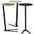 Minimalist Mint Table with Files 3D model small image 1