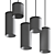 Modern Sasso Round Pendant Lamp 3D model small image 3