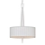 Gold 3-Light Chandelier: Beige Elegance"

(Russian Translation: "Золотая люстра с 3D model small image 2