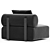 Shinto Single Seat Sofa 3D model small image 3