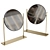 Elegant Federica Biasi Mirror 3D model small image 1