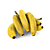 Fresh Ripe Bananas 3D model small image 1