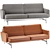 Fritz Hansen Lissoni Sofa Design 3D model small image 1