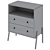 Kids' Chest with 2 Drawers, Wallet 3D model small image 5