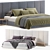 Fendi Casa Delano Bed 3D-Model 3D model small image 2