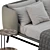 Luxury Edoardo Bed Upgrade 3D model small image 2