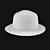 Straw Hat 3D model small image 6