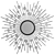 Radiant Starburst Mirror 3D model small image 1