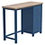 Elegant Writer's Desk Jules Verne 3D model small image 4