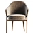 Elegant MACARON Easy Chair Spectra 3D model small image 5