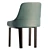  Luxe Leather Chair Molteni & C. 3D model small image 3