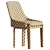  Luxe Leather Chair Molteni & C. 3D model small image 7