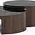 Modern Oliver Coffee Tables 3D model small image 2