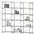 Contemporary HAY Woody Shelving Display 3D model small image 7