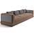 Luxury Bentley Home 348cm Sofa 3D model small image 2