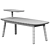 Swivo Coffee Table Umbra 120x56x62cm 3D model small image 5