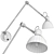 Minimalist Laito Wall Sconce 3D model small image 2