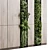 Wooden Framed Vertical Garden Cabinet 3D model small image 4