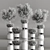 Modern Indoor Plant Collection Set 3D model small image 4