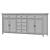 Jules Verne Large Chest of Drawers 3D model small image 6