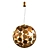 Patrizia Volpato Quadri Pendant Light 3D model small image 2