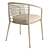 Italian Style Armchair '19 3D model small image 3