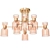 Freya Isla Chandelier, 8 Lights 3D model small image 1