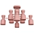 Freya Isla Chandelier, 8 Lights 3D model small image 2