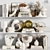 Elegant Decor Set for 3D 3D model small image 1