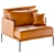 Refined Fame Armchair by Wittmann 3D model small image 3