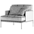 Refined Fame Armchair by Wittmann 3D model small image 8