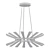 Modern Stainless Chandelier for Home 3D model small image 2