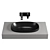 VitrA Oval Inset Bowl Joy 3D model small image 3