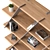 Modern 5-Shelf Storage Unit [1800x1400x410] 3D model small image 2