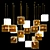 Elegant VISO H20 Pendant Light 3D model small image 3