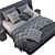 IKEA TUFJORD Bed 2230x1840mm 3D model small image 3