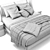 IKEA TUFJORD Bed 2230x1840mm 3D model small image 4