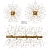 Elegant Rosalia Lighting Fixtures 3D model small image 6