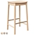 Modern Birch Bar Stool 3D model small image 1