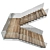 Contemporary Staircase Model 6 3D model small image 5